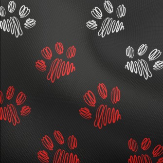 Hand Drawn Abstract Dog Paw Pr Dobby