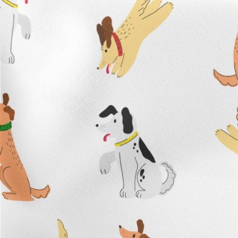 Hand Drawn Pet Dog Training Stretch Ponte