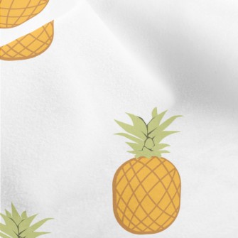 Cartoon Pineapple Micro Fleece