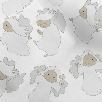 Cartoon Kind Angel Micro Fleece