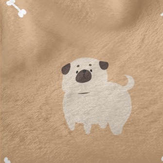 Cute Puppy Baby Minky