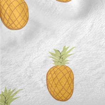 Cartoon Pineapple Minky
