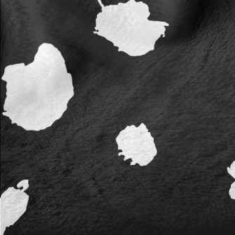 Black Dalmatian Pattern Minky