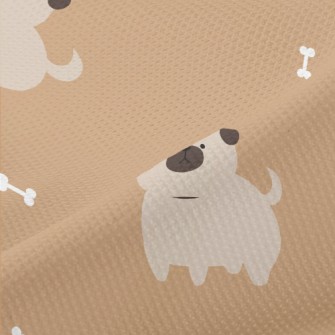 Cute Puppy Baby Piqué