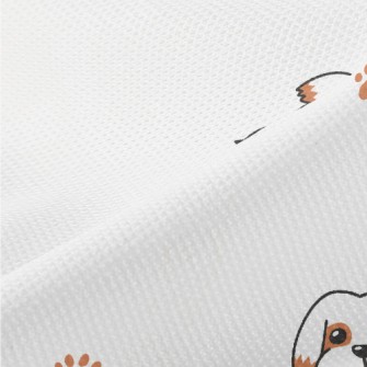 Cartoon Shih Tzu Piqué