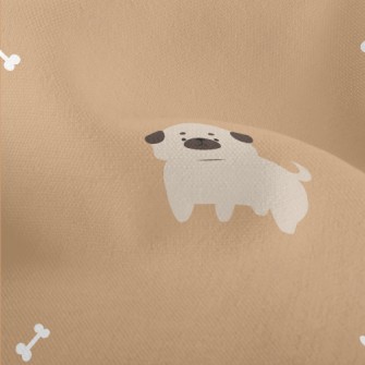 Cute Puppy Baby Lightweight Performance Linen