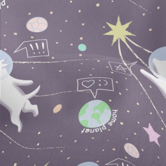 Space Dog Comes Home Lightweight Performance Linen