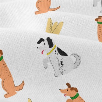 Hand Drawn Pet Dog Training Modern Jersey