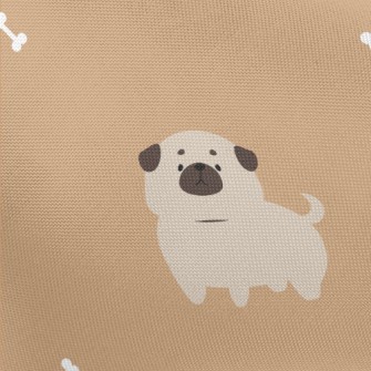 Cute Puppy Baby Pongee