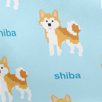 Pixel Shiba Inu Pongee