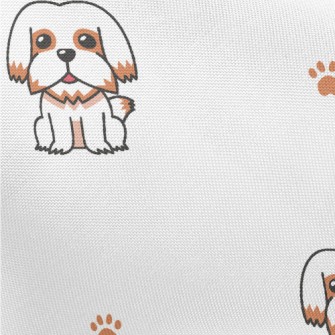Cartoon Shih Tzu Pongee