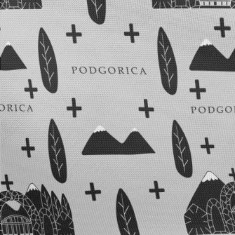 Podgorica Landmarks Pongee