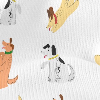 Hand Drawn Pet Dog Training Stretch Jersey