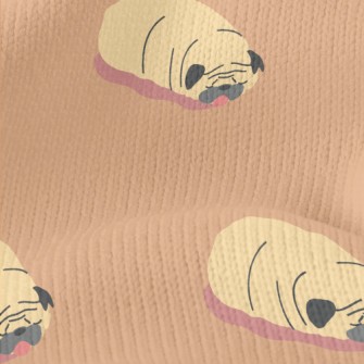 Sleeping Pug Stretch Jersey
