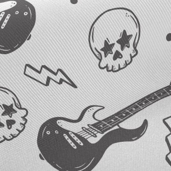 Skeleton Rhythm Electric Guita Twill