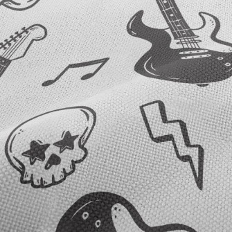 Skeleton Rhythm Electric Guita Performance Linen