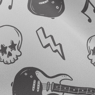 Skeleton Rhythm Electric Guita Chiffon