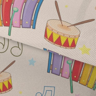 Xylophone And Colorful Drums Waterproof Oxford