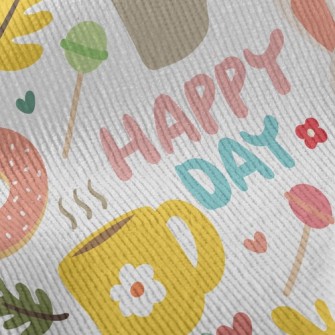 Rabbit Happy Day Standard Corduroy