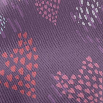 Small Hearts Gather Big Hearts Standard Corduroy