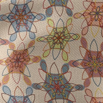 Neatly Arranged Flowers Waterproof Canvas
