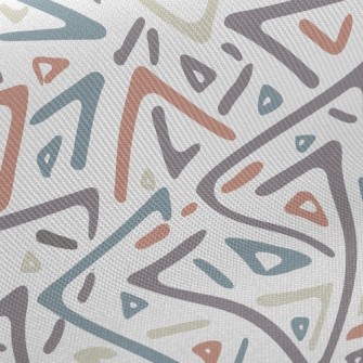 Colorful Multi-color Boomerang Twill
