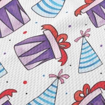 Cute Gift Party Hat Birdseye Piqué