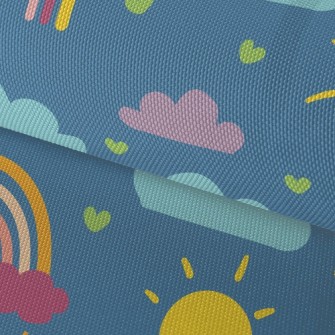 Big Sun Little Rainbow Waterproof Oxford