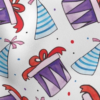 Cute Gift Party Hat Stretch Ponte