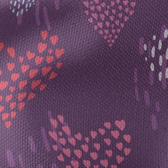 Small Hearts Gather Big Hearts Waterproof Canvas