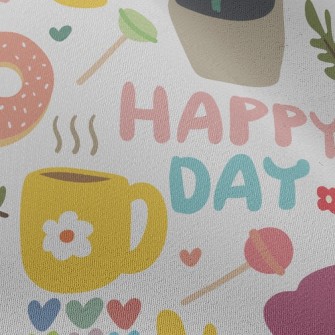 Rabbit Happy Day Chiffon