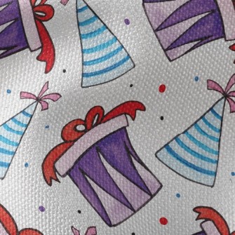 Cute Gift Party Hat Waterproof Canvas