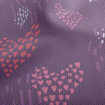 Small Hearts Gather Big Hearts Athletic Mesh Flat Back