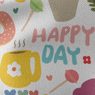 Rabbit Happy Day Waterproof Canvas