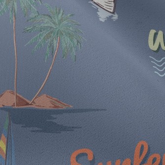 Summer Ocean Vacation Chiffon