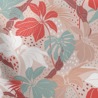 Colorful Tropical Rainforest Stretch Ponte