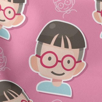 Little Melon Boy With Glasses Stretch Ponte