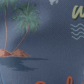 Summer Ocean Vacation Waterproof Canvas