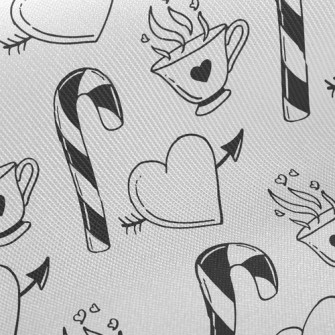 Sweet Lollipop Love Tea Twill