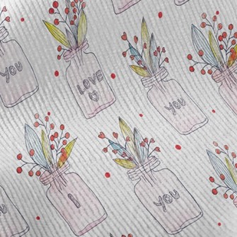 I Love You Creative Potted Pla Standard Corduroy