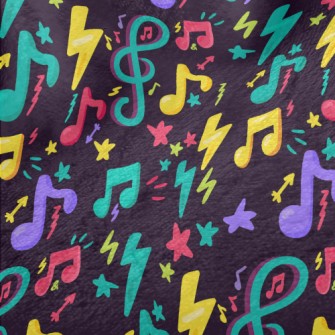 Colorful Fluorescent Notes Minky