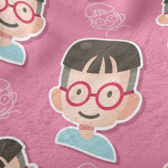 Little Melon Boy With Glasses Minky