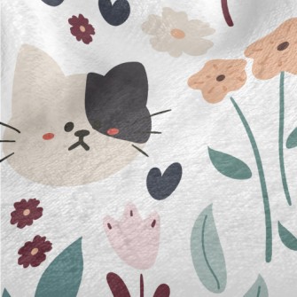 Big-headed Cat Visiting The Ga Minky