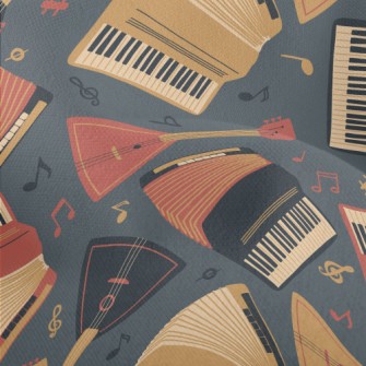 Accordion And Guitar Lightweight Performance Linen