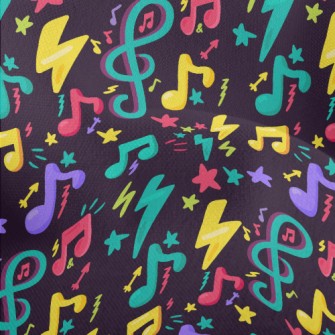 Colorful Fluorescent Notes Lightweight Performance Linen