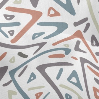 Colorful Multi-color Boomerang Lightweight Performance Linen