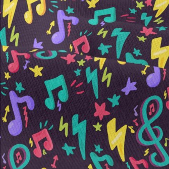 Colorful Fluorescent Notes Modern Jersey