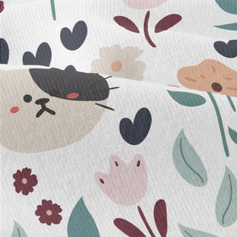 Big-headed Cat Visiting The Ga Modern Jersey