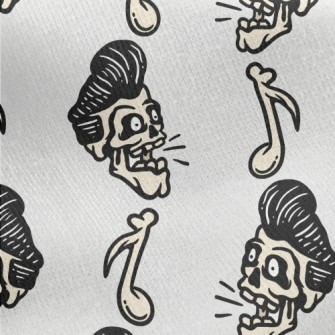 Dynamic Elvis Skull Jersey Backed Fleece