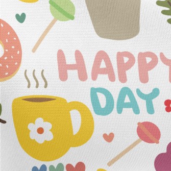 Rabbit Happy Day Pongee